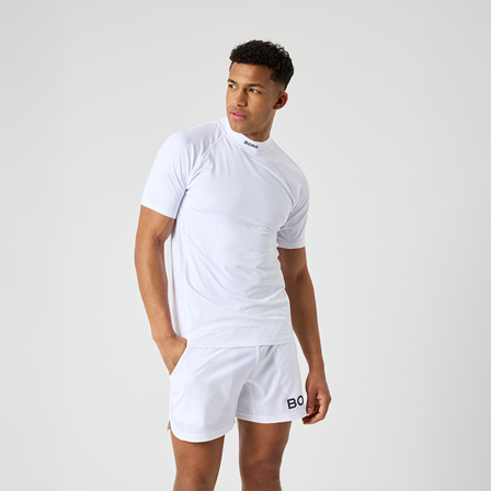 Björn Borg Mock Neck T‐shirt Vit