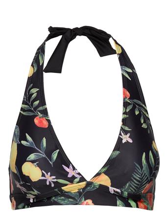 Pisa Top Swimwear Bikinis Bikini Tops Triangle Bikinitops Sort Missya