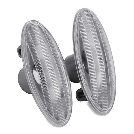 Bil Sidemarkeringslys Skærmlys Repeater Lampe Indikator til Nissan Square Juke Leaf Note Micra Ma