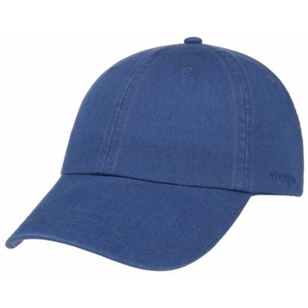 Stetson Baseball Cap Cotton Unisex caps Blue OneSize