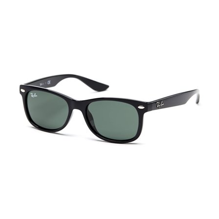 Ray-Ban Junior Wayfarer - Solbriller - Svart - Barn - RJ9052S 100/71 48