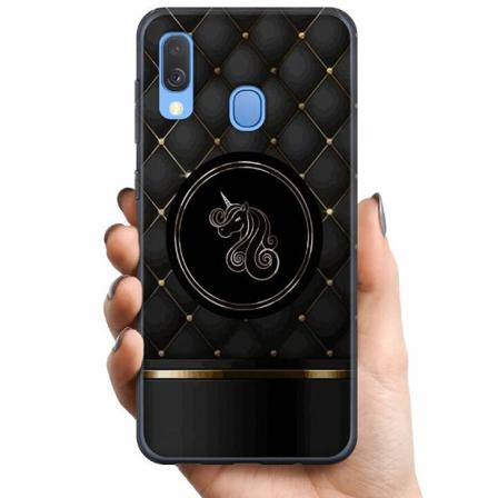 Samsung Galaxy A40 Tpu Mobilskal Luxury Unicorn