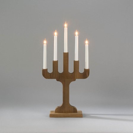 Konstsmide - Adventstake Trä Valnöt