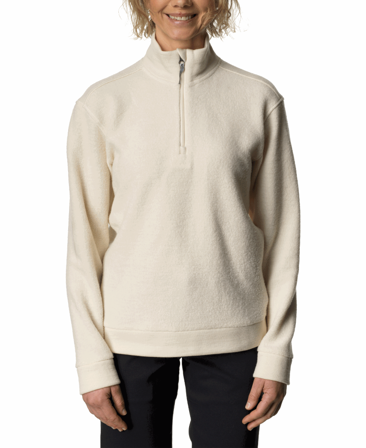 Houdini Alto Half Zip W's Sugar Snow