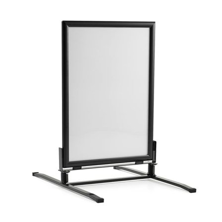 Swing sign stand, 700x1000 mm, black