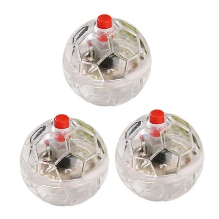 LED Blinkende Bold LED Lysende Kitty Bold Størrelse Hunde Hvalp Kæledyrsartikler 1 stk 3 stk 3,5 cm 3 stk