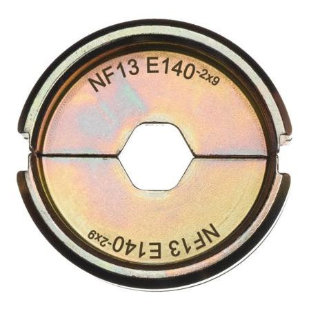 Milwaukee NF13 E140-2X9 Pressbakke kompatibel med M18 HCCT109/42 NF13 E140-2X9, VVS-utstyr