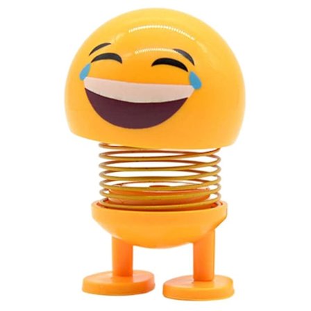 Personlig Bil Fjeder Rystende Hoved Dukke - Fjedre Dansende Figur Legetøj til Bil Instrumentbræt Ornament