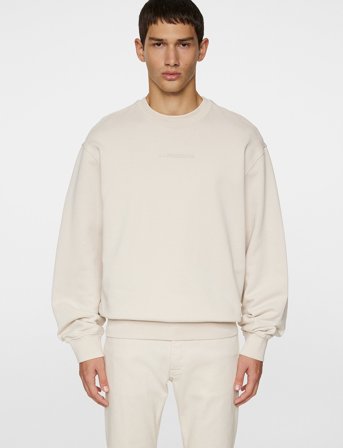 J. Lindeberg Callan Crew Neck - Cream - XL