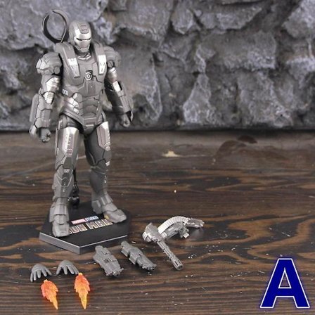 Zd Toys Marvel Iron Man Mk1 Mk2 Mk3 Mk4 Mk5 Mk6 Mk7 Mk42 Mk43 7" Film Actionfigur Iron-man Mark 1 2 3 4 5 6 7 42 43 Legends C