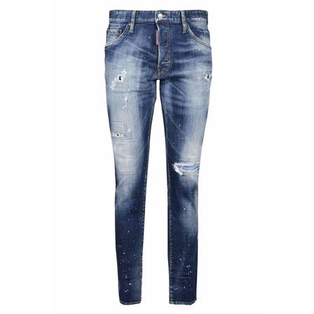 Dsquared2 - Jeans - Blå - Herr - Storlek: L, Herr, Storlek: L