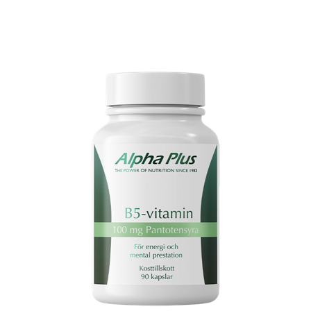 Alpha Plus Vitamin B5 90 kapsler