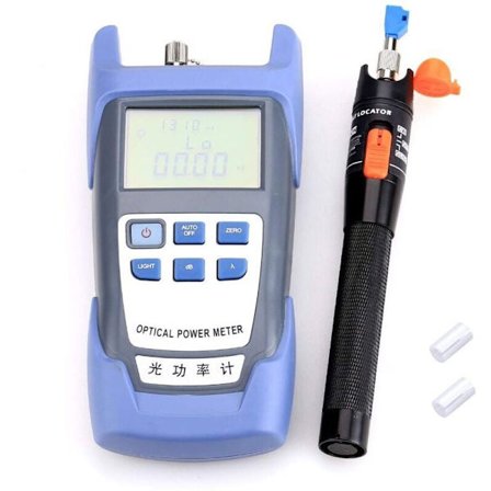 Fiberoptisk Kabel Tester Værktøj - Visuel Fejlfinder - 10km - FC-LC Adapter & Keramisk Rør, fra DEBUNS