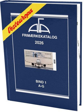 AFA - Vesteuropa 2026 - Bind I (A-G) - Frimærkekatalog