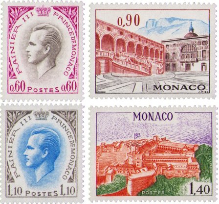 Monaco 1971 - YT 847-850 - Postfrisk