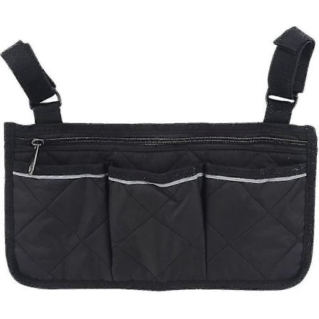 Kørestols Sidetaske Opbevaringstaske Mobilitetshjælp Kørestolstilbehør Taske Universal Vandtæt Sidetaske Til Opbevaring