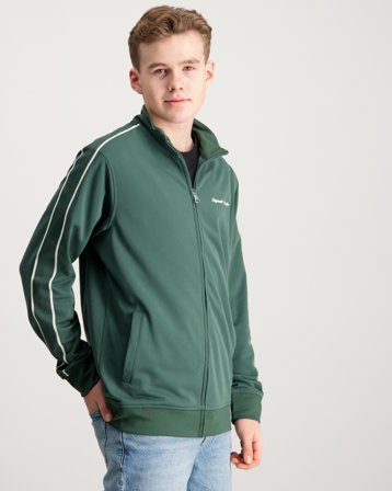 Jack & Jones JORNIAGARA TYPO SWEAT TRACK HIGH N JNR Grün Pullover Jungen - Kids Brand Store