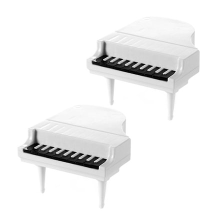 2 sæt gafler Praktiske holdbare plastik multifunktionelle gafler til bryllup