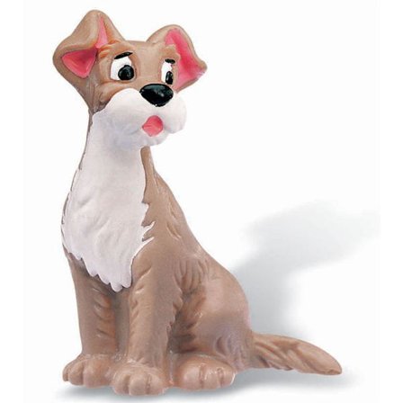 Lady and the Tramp Figurine - BULLYLAND - Walt Lady the Tramp - Barn - Brun - 3 år gammal