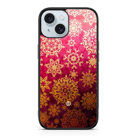 Bjornberry Skal iPhone 15 - Snöflingor