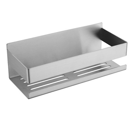 Brusehylde uden boring, 304 rustfrit stål fortykket badeværelseshylde