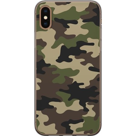 Kompatibel Mobilcover til Apple iPhone XS Max Skov camo