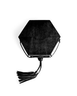 Garntasche Evita Schwarz