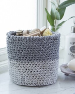 Hekleoppskrift Kurv - Svarta Fåret