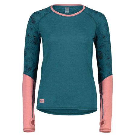 Mons Royale Women's Bella Tech LS Women base layer tops Blue XS