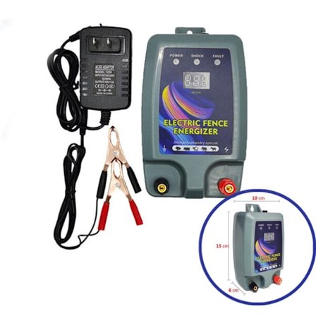 Elektrisk hegn kit, elektrisk hegn til husdyr, 2 strømtilstande til fjerkræavl