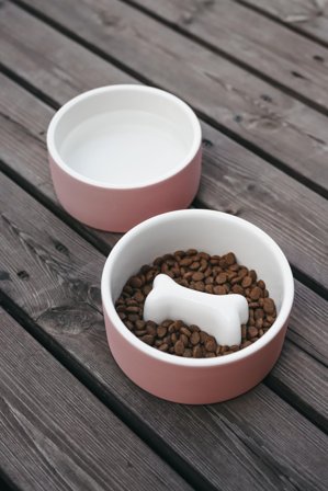 Paikka Slow Feed Bowl, Rosa - XS