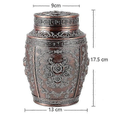 Kukka Terälehti Muistoesine Uurnat Metalliset Tuhkausuurnat Pieni Eläin Uurna Hautajaisastia Tuhkalle Arkku Laatikko Uurnat Syaani