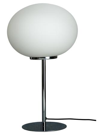Queen Opal/ Chrome Table Lamp Home Lighting Lamps Table Lamps Multi/mønstret Dyberg Larsen