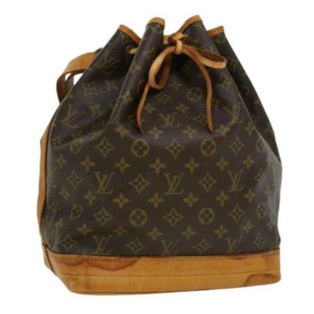 Louis Vuitton Vintage, Pre-owned Noe Monogram Bag Bruin, Dames, Maat:ONE Size,leather