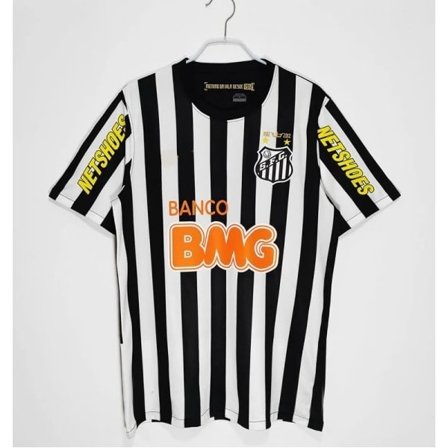 12-13 Brasil Santos drakt Santos jubileumsutgave nr. 11 Neymar kortarmet fotballdrakt retro topp