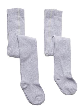 Nmnpantyhose 2P Grey Melange Noos Grey Name It