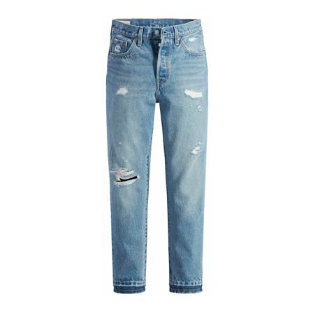 Levi's, Straight Jeans Blauw, Dames, Maat:W25