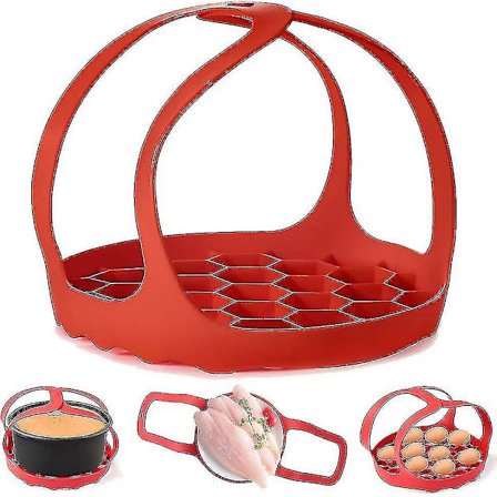 Riskokebaker, Løftebrett, Dampstativ, Silikon