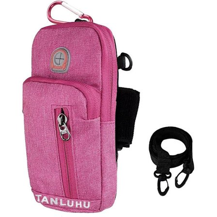 Universaali urheilukäsivarsipussi (Ruusunpunainen) Säädettävä, ZQKLA