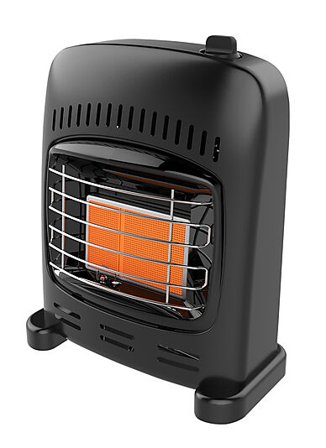 SUNWIND GASSOVN 600W SORT V16 MINIFLAM