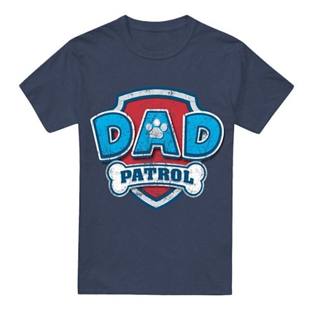 Paw Patrol Unisex Vuxen Dad Patrol Fars Dag T-shirt 3XL Marinblå