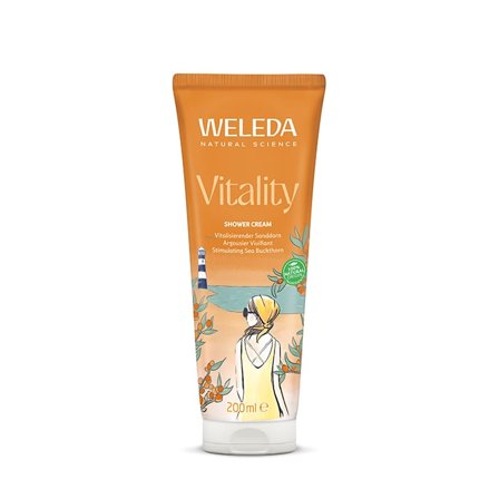 Hygiejne Weleda Sea Buckthorn Creamy Duschkräm 200 ml - Bodyman.dk
