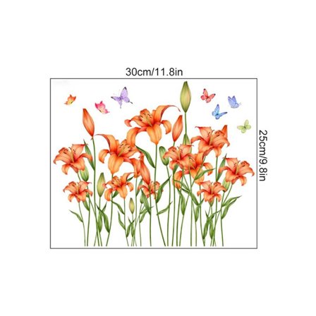 2st självhäftande väggdekal 9 9