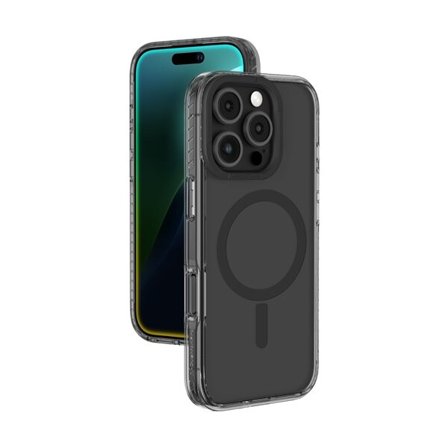 AmazingThing Titan Pro Mag-etui med magnetisk ring til iPhone 16 Pro - Sort