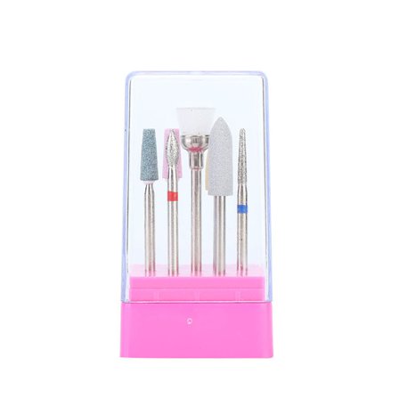 7 st Professionella Nagelslipningshuvuden för Borttagning av Död Hud - TZ-01