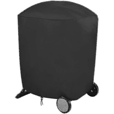 Grillöverdrag Vattentätt Grillöverdrag Kettle Grill Skyddande Överdrag Huva Grillöverdrag Presenning (71 * 68