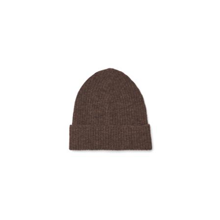 Basic Apparel Claudine Beanie Brun, Dame Accessories, Størrelse: ONE Size