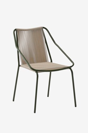 Kave Home - Utomhusstol - zivia - Grön - Utestolar & pallar - Från Homeroom