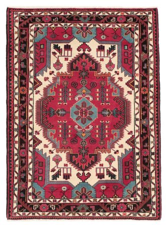 Tapete Oriental Hamadã 110X152 (Lã, Pérsia)