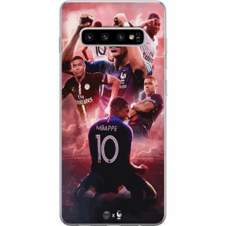 Samsung Galaxy S10+ Genomskinligt Skal Kylian Mbappé